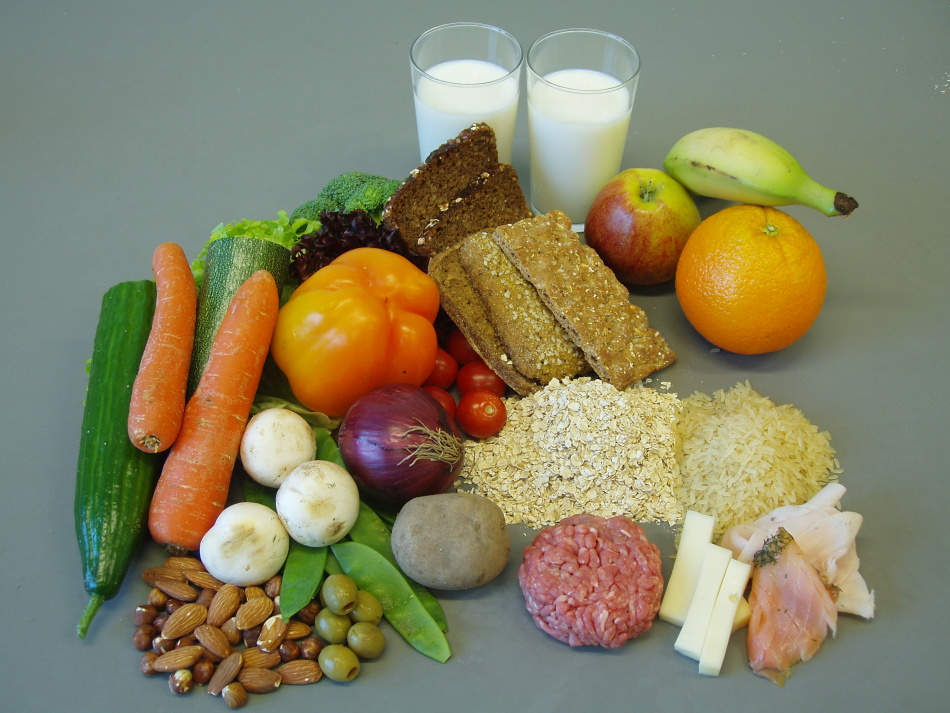 Низкокалорийные овощи, фрукты и другие продукты